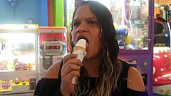 paty bumbum fucked by el toro in shop bathroom