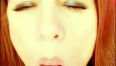 damn, check this curvy milf's cell phone sloppy wet dildo fuck sesh up close!