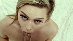 angel aurora's tight ass gets oiled up by james angel before deep pounding