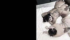 two fat sluts love anal pounding and face slaps in real gangbang