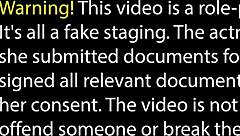 cute petite step sister gets rough monster cock creampie from step brother inside her tight pussy