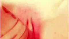 damn, check this curvy milf's cell phone sloppy wet dildo fuck sesh up close!