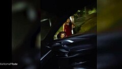 helped street stranger brunette and she blew me outdoors as thanks