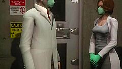 Horny Nerd Teen Rides Monster Cock Outdoor Cumshot