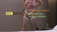 i'm your penthouse slut teasing in tight white lingerie mmm