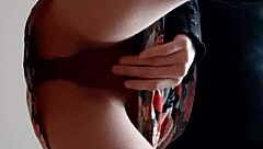 hey this skinny brunette's tight pussy creams so hard on cam