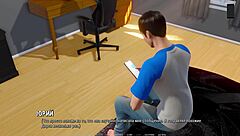 Horny Nerd Teen Rides Monster Cock Outdoor Cumshot