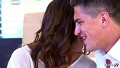 oh shy teen i'm seduced into first casting with your huge cock romantically