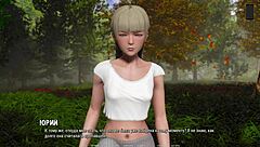 Horny Nerd Teen Rides Monster Cock Outdoor Cumshot