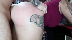 Heart-Pounding Rough Fuck in Sheer No-Panty Dress Ends with Hot Facial Cumshot