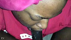 SLOPPY DEEPTHROAT GAGGING on BIG BLACK COCK Choking Her Throat