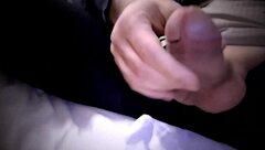 Johnevan unloads monster cock cumshot in epic slow motion blast