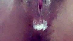 Latina slut rams dildo in ass and pussy like total bisexual whore