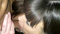 narrative unfolds as sexy milf masters deepthroat in intimate encounter