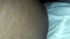 heart pounds fucking my ebony babymama's bubble butt with monster black cock