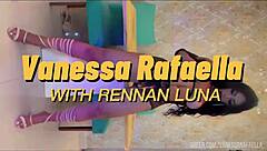 Ts Vanessa Rafaella's tight ass stretched by Rennan Luna's monster cock in anal creampie trailer