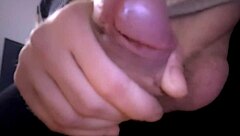 Johnevan unloads monster cock cumshot in epic slow motion blast