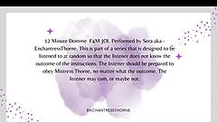 she taunts you through endless edging denial before ruined orgasm explosion