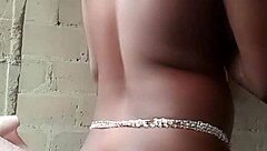 Think You Can Resist My Slow Tease Strip For The Neighbor?