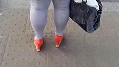 street candid voyeur catches ass curves hidden in everyday moments