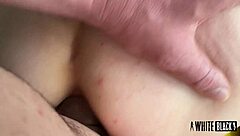 my neighbor's new milf wife stretches her tight ass on thick cock first time