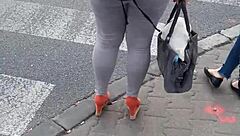 street candid voyeur catches ass curves hidden in everyday moments