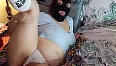 Chubby Chocolate Bunny Barebacks Big Black Cock in Curvy Amateur Anal Assfucking