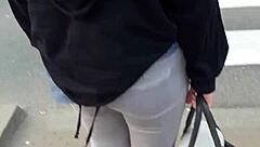 street candid voyeur catches ass curves hidden in everyday moments