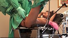 ready to watch eliza sheilds squirm as the new guinea pig in fetish vibrator play?