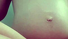 Hey, watch this pregnant babe masturbate her pussy?