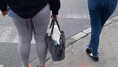 street candid voyeur catches ass curves hidden in everyday moments