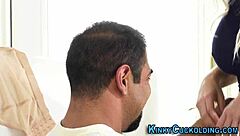 cuck babe swaps sticky cum with loser bf