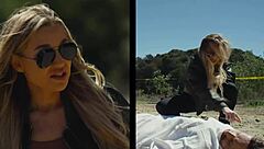 Kristen Scott Surprises Alex Jones Sucking His Huge Dick In Forest!