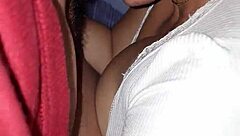 what if i catch my oiled curvy madrastra flashing huge natural tits in my room