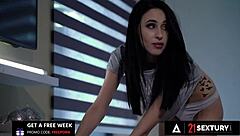 alyssa bounty tastes ass to mouth after 21sextury's hard anal pounding doggy cowgirl deepthroat