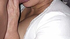 what if i catch my oiled curvy madrastra flashing huge natural tits in my room