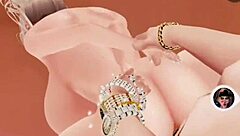 blonde gamer slut takes intense anal pounding in hot imvu session