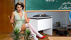 torcelini school's geography lesson 2 covers big pussy lips and continents up close