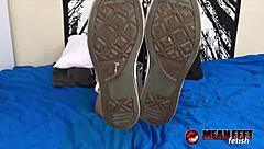 wanna worship cassandra cain's sneakers socks feet and tattooed legs?