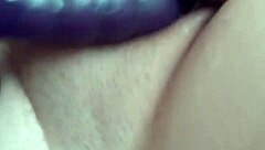 my pussy rubs two dicks till gaping wide