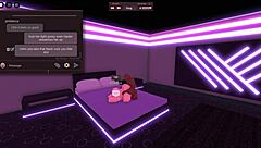 blonde cheats on boyfriend with huge black cock in roblox