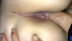 reem cream's pussy overflows with hot creampie load