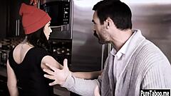 Lesbian Milf Thrives in Hardcore Threesome Blowjob and Ass Play