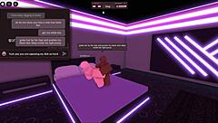 blonde cheats on boyfriend with huge black cock in roblox