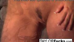 Unbelievable Big Tits Brunette Vixen Masturbates Nude