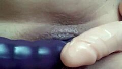 my pussy rubs two dicks till gaping wide