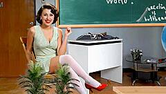 torcelini school's geography lesson 2 covers big pussy lips and continents up close