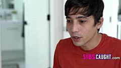 i caught my cute petite stepsis snooping my phone now she bends over