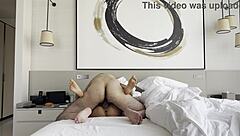 monika fox's quick afternoon fuck hides her tanned milf secrets with fake tits and rough shaved pussy pounding