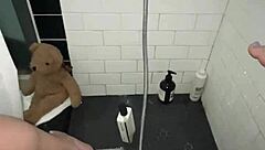 arab teen escort with perfect curvy body fingers tight pussy in luxury shower los angeles